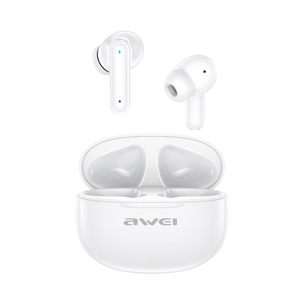 AWEI T71 Wireless Earbuds (3.2g Ultra-Light, Low Latency, 30H Playtime)