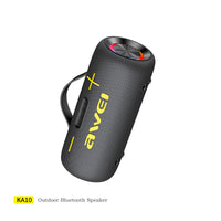 Awei KA10 Speaker (Bass Lights,40W Max Power,Connection for Dual Audio)