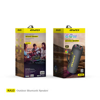 Awei KA10 Speaker (Bass Lights,40W Max Power,Connection for Dual Audio) thumbnail