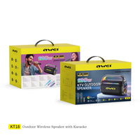 Awei KT18 Speaker (120W Audio,Microphone,Karaoke) thumbnail