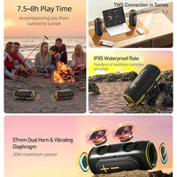 AWEI KA5 Speaker (Dual Horn Surround,TWS) thumbnail
