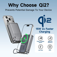 Awei Qi2 35W 10000mAh MagX Magnetic Power Bank